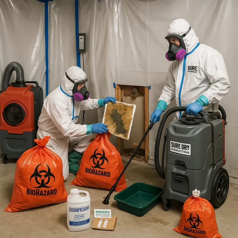 Contaminated Water Handling Protocols process in Cramerton, NC