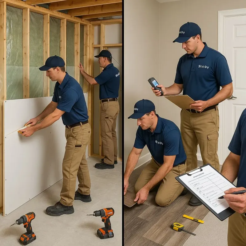 Repairs and Reconstruction process in Cramerton, NC