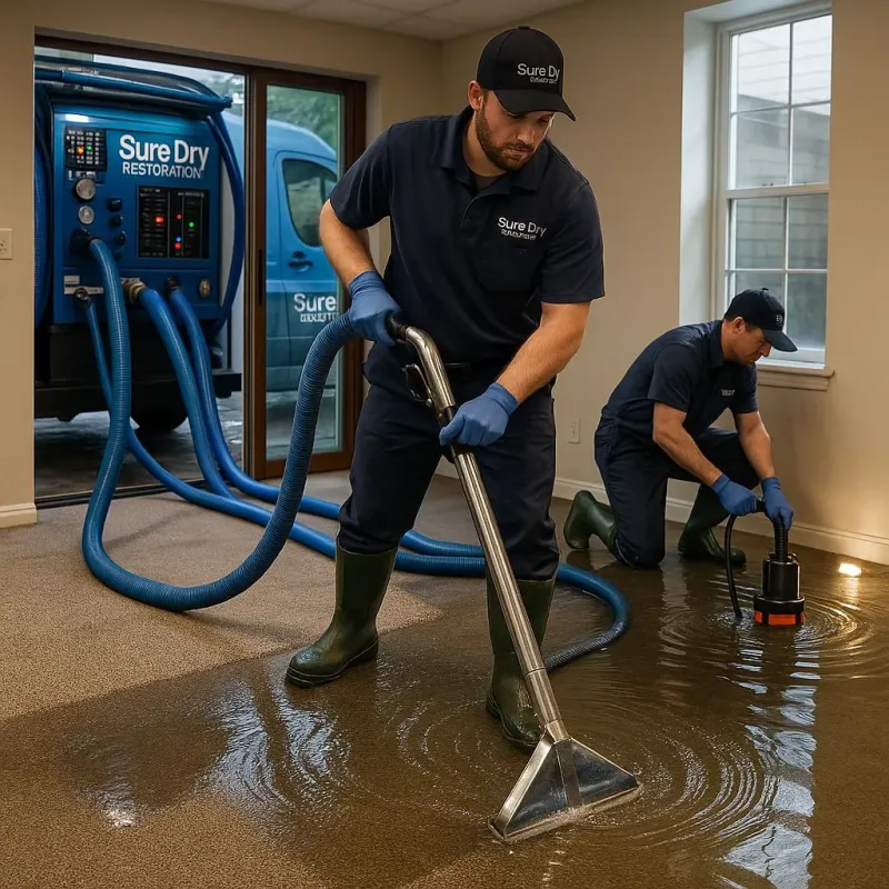 Water Extraction and Removal process in Cramerton, NC